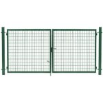 Portail grillag� vert jardimalin - largeur 2m - 1 m�tre