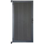 Home deluxe - portail de jardin wpc callator premium panneaux verticaux - 80 x 180 cm Home deluxe - portail de jardin wpc callator premium panneaux verticaux - 80 x 180 cm