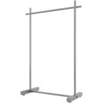 Portant � v�tements industriel m�tallique argent� - 120 x 40 x h 150 cm - livraison gratuite