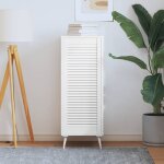 Maisonchic ? porte de placard en bois de pin massif 99, 3 x 39, 4 cm ? finition blanche � base d'eau ...