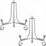 Porte assiette, 2 pi�ces chevalets presentoir carte postale pr�sentoir livre porte carte postale support ...