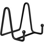 Porte assiette chevalet support presentoir - 1 pi�ces metal support assiette decorative - support cadre ...