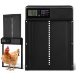 Porte automatique poulailler solaire - Étanche ipx3 - minuterie d'ouverture - télécommande sans fil - ... Porte automatique poulailler solaire - Étanche ipx3 - minuterie d'ouverture - télécommande sans fil - ...