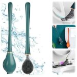 Porte - balai wc mural en silicone, brosse wc flexible en silicone, brosse wc de salle de bain avec support ... Porte - balai wc mural en silicone, brosse wc flexible en silicone, brosse wc de salle de bain avec support ...