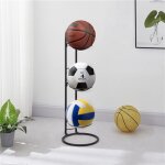 Porte ballon basket, organiseur de basket - ball 3 piles support de rangement, rangement de matériel ... Porte ballon basket, organiseur de basket - ball 3 piles support de rangement, rangement de matériel ...