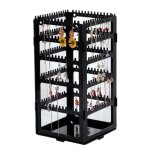 Porte bijoux - 5 niveaux & 4 panneaux de rangement boucle d'oreille, bracelets & colliers - accueille ...