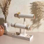 Porte bijoux bouclette double