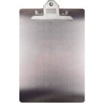 Porte - bloc en mtal a4 en acier inoxydable pour ranger vos factures, infirmires, tudiants, bureau ...