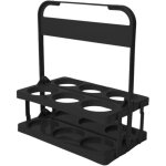 Porte - bouteilles pour 6 bouteilles, panier � boissons, en plastique, porte - gobelet portable, pliable, ...