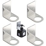 Porte bouteille gel douche, 4pcs support mural à pompe, porte distributeur savon mural pour les accessoires ... Porte bouteille gel douche, 4pcs support mural à pompe, porte distributeur savon mural pour les accessoires ...