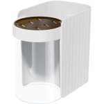 Porte - brosse  dents magntique punch pour la salle de bain, rangement du dentifrice, gobelet pais ...