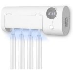 Porte brosse à dents mural, stérilisateur brosse à dents uv, porte brosse à dents Électrique, support ... Porte brosse à dents mural, stérilisateur brosse à dents uv, porte brosse à dents Électrique, support ...