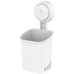 Porte - brosse à dents à ventouse puissant, support mural sans perçage pour brosse à dents, dentifrice, ... Porte - brosse à dents à ventouse puissant, support mural sans perçage pour brosse à dents, dentifrice, ...