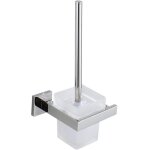Porte - brosse de toilette ulisem de couleur argent�e en acier inoxydable 304, porte - brosse de toilette ...