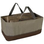 Porte - b�ches de bois de chauffage grand sac de bois de chauffage fourre - tout de transport de b�ches ...