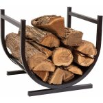 Freosen - porte bches de chemine en mtal grande capacit support de stockage de bois intrieur extrieur ...