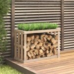 Porte - bûches d'extérieur 108x52x74 cm bois massif de pin - porte - bûches extérieur - support à bûches ... Porte - bûches d'extérieur 108x52x74 cm bois massif de pin - porte - bûches extérieur - support à bûches ...
