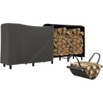 Abri b�ches - outsunny - avec sac de transport en toile, housse en oxford 600d - 10 l de b�ches - 240l ...