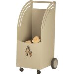 Porte - b�ches � roulettes brenor edilinox - coloris beige