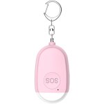 Porte - cl�s alarme d'urgence avec anneau de traction, 130 db, chargement usb, �clairage, alarme d'autoprotect ...