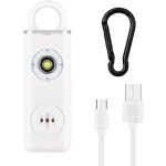 Porte - clés pour femme avec lumière led, 130db alarme de sécurité personnelle, alarme de sécurité porte ... Porte - clés pour femme avec lumière led, 130db alarme de sécurité personnelle, alarme de sécurité porte ...