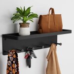 Porte - cl� mural en m�tal avec rangement polyvalent pour maison, cuisine ou bureau - range courrier ...
