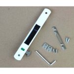 Porte coulissante fen�tre crochet serrure serrure de porte coulissante (blanc)