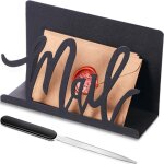 Porte - courrier trieuse de lettres en métal noir organisateur de découpe de courrier support de document ... Porte - courrier trieuse de lettres en métal noir organisateur de découpe de courrier support de document ...