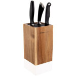 Porte - couteaux en bois whiteline