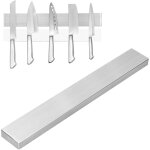 Porte - couteau magn�tique 30 cm, bande magn�tique pour couteaux en acier inoxydable, plaque aimant�e ...