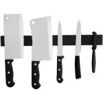 Porte - couteaux magntique, sans couteaux, en acier inoxydable, accs facile et rangement dans la cuisine, ...