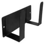 Porte - couvercles de casseroles mural en acier inoxydable 304, noir.