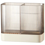 Porte - couverts mural ovale en plastique pour cuill�re, fourchette, porte - ustensiles, �gouttoir