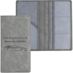 Porte document voiture, protection carte grise, etui carte grise voiture, porte - carte de permis de ...