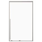 Vente - unique - porte de douche coulissante - verre tremp 8 mm - 120 x 200 cm - coloris gun mtal - ...