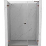 Porte de douche pivotante gauche mexen lunar - b 130 cm, transparent, or rose - 832s - 130 - 050 - 60 ... Porte de douche pivotante gauche mexen lunar - b 130 cm, transparent, or rose - 832s - 130 - 050 - 60 ...