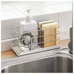 Porte - éponge - acier inoxydable 304 - multifonctionnel pour évier de cuisine - organisateur d'évier ... Porte - éponge - acier inoxydable 304 - multifonctionnel pour évier de cuisine - organisateur d'évier ...
