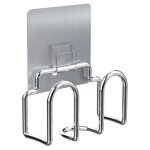 Feiyue - porte - ponge adhsif en acier inoxydable pour savon et vier de cuisine, gouttoir  suspendre ...