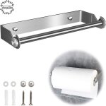 Porte essuie - tout support pour porte papier cuisine essuie tout en acier inoxydable distributeur d�rouleur ...