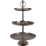 Porte - fruits en mtal 3 niveaux, 50 cm