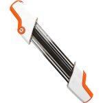 Porte - lime 2 en 1 pour cha�ne de tron�onneuse 4, 8 mm - blanc - ahlsen