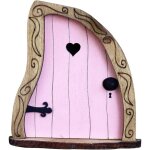 Porte lutin d'�dition en bois, f�e, f�e jardin, porte miniature, accessoire pour le jardin, d�coration ...