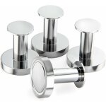 Ikodm - porte manteaux aimant�s - 4 crochets muraux extr�mement solides - pour accrocher manteaux et ...