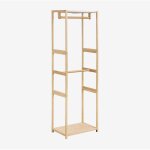 Porte - manteau en bambou deneb sklum naturel