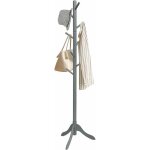 Costway - porte manteaux en bois 8 crochets, portant  vtement sur pied, hauteur rglable 138 / 175cm, ...