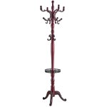 Porte manteau massif noyer - multi - fonction design europ�en - pieds antid�rapants - stable facile � ...