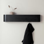 Porte - manteau mural - �tag�re murale avec crochets - pat�res d'entr�e - �tag�re de couloir - porte ...