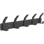 Porte manteau mural patere murale, porte manteau salle de bain avec 5 crochets pour suspendre sac � dos ...