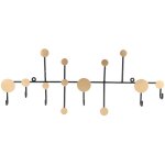 Porte - manteau mural v�tements organisateur crochets cintre pour chapeau sacs serviette salon d�cor