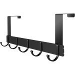 Porte manteau pour porte, pat�re de porte � suspendre, pat�re de porte pour chambre � coucher, avec 5 ...